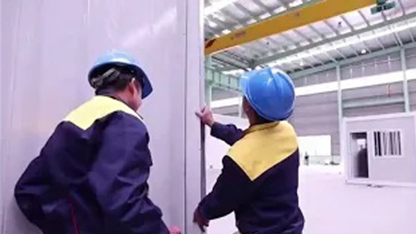 Assemble Container House Installation Video