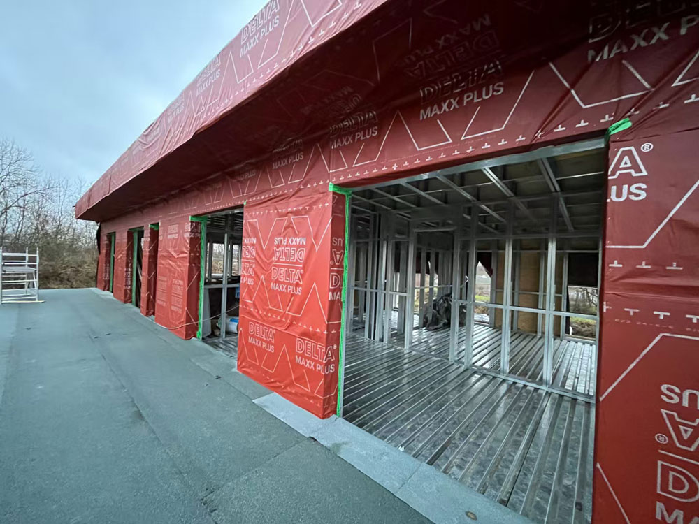 LANQUAN's Project of Canadian Steel Structure House