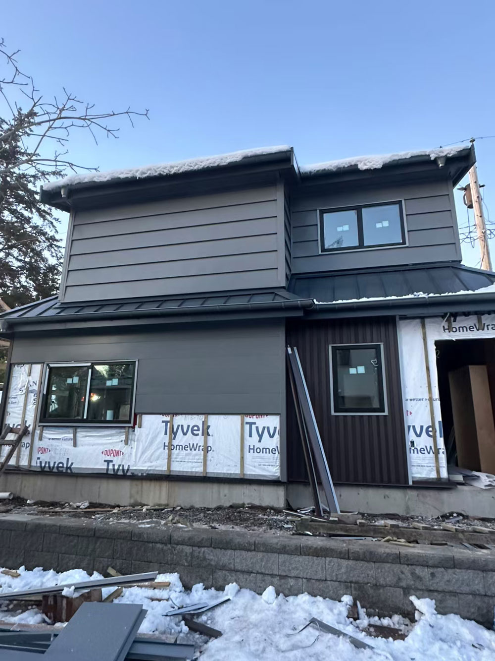 LANQUAN's Project of Canadian Steel Structure House