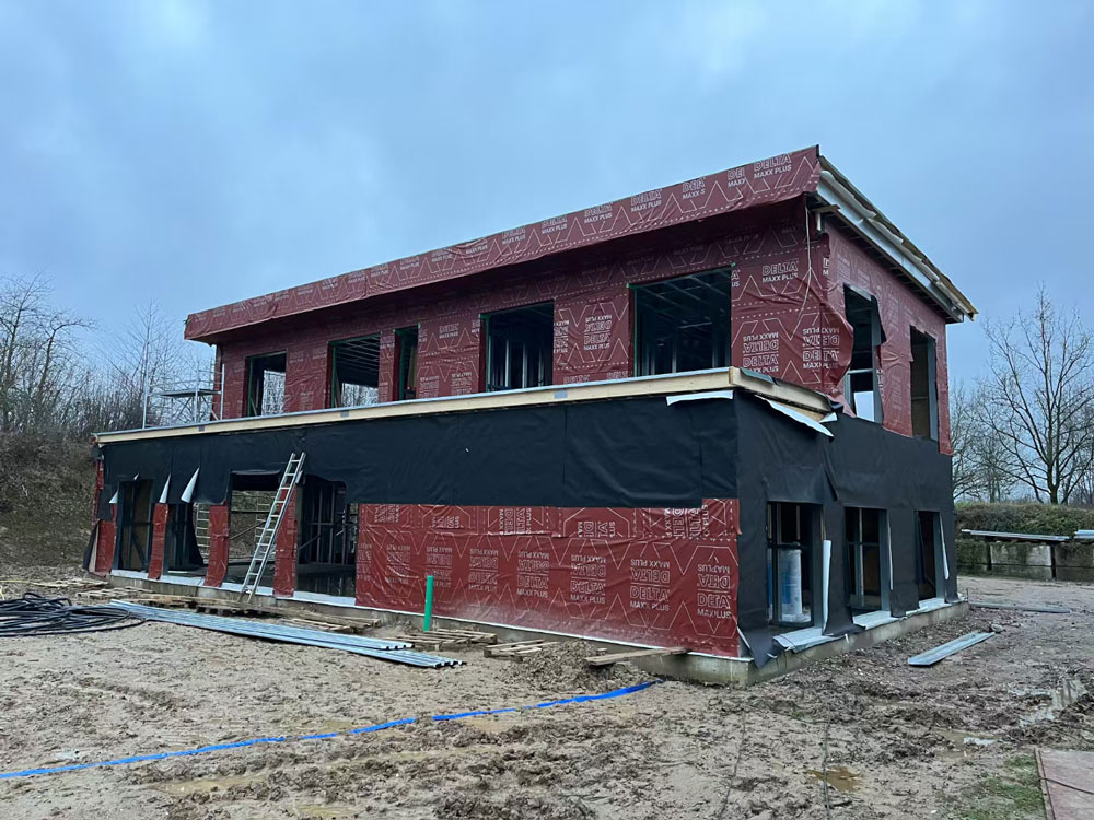 LANQUAN's Project of Canadian Steel Structure House