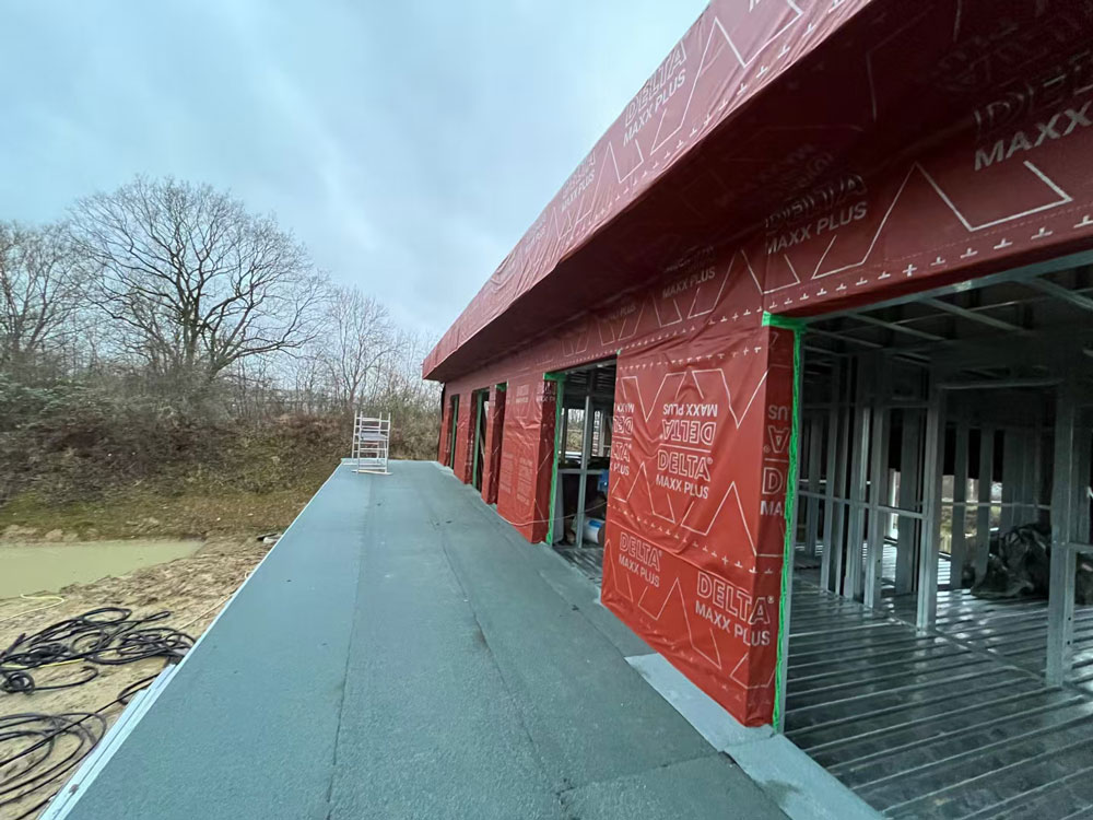 LANQUAN's Project of Canadian Steel Structure House