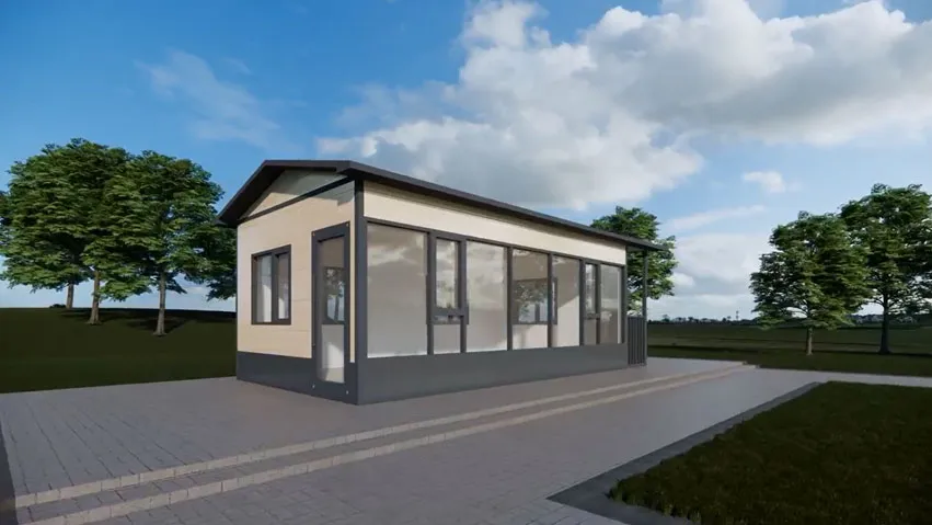 Prefabricated Light Steel Box Structure Video 1