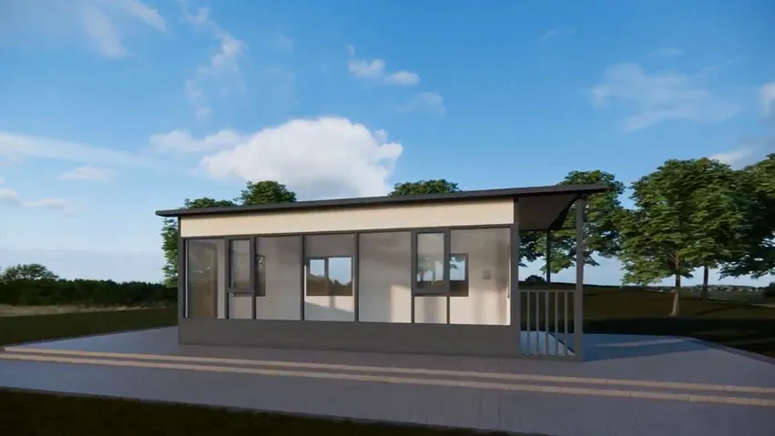 Prefabricated Light Steel Box Structure Video 3