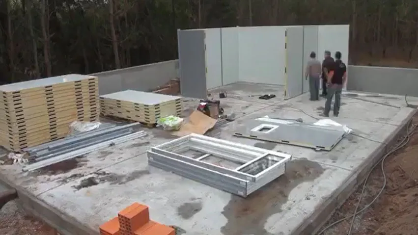 Magnesium Board Case Study - Building a Wing Room 1